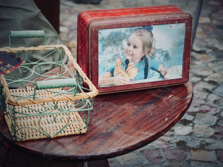 Peluches dans un sac, brocantes, vide-grenier, foire à tout - Antoine Fantin