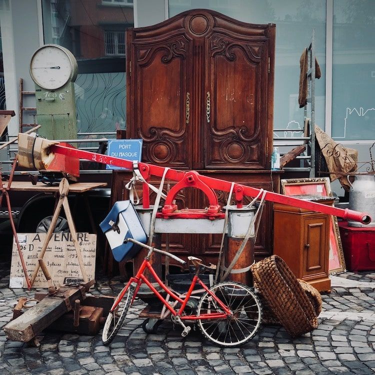 Photo brocantes, vide-grenier, foire à tout - Antoine Fantin