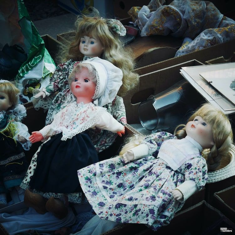 poupée ancienne, brocantes, vide-grenier, foire à tout - Photo : Antoine Fantin