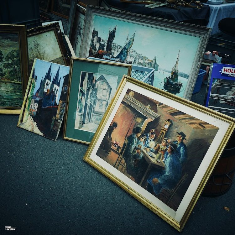 Photo brocantes, vide-grenier, foire à tout - Antoine Fantin
