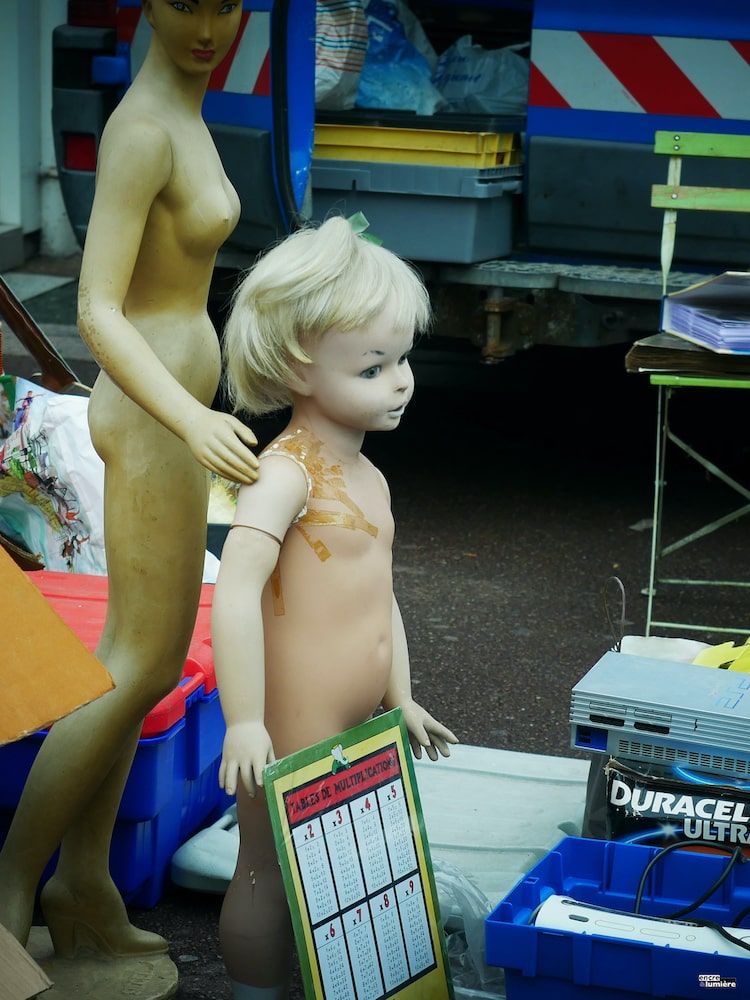 poupée ancienne, brocantes, vide-grenier, foire à tout - Photo : Antoine Fantin