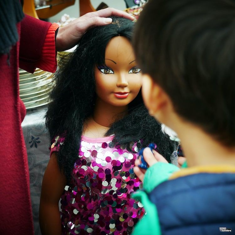 poupée ancienne, brocantes, vide-grenier, foire à tout - Photo : Antoine Fantin