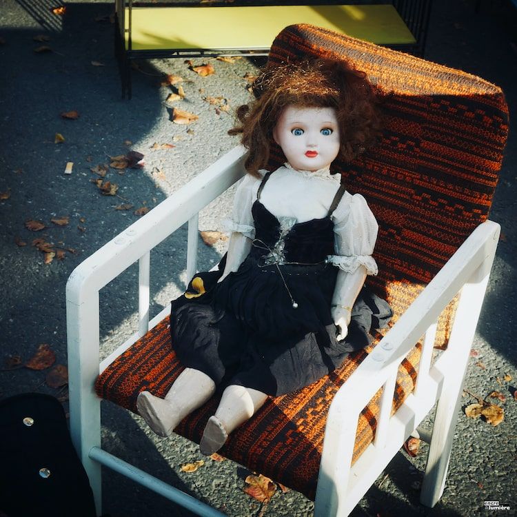 poupée ancienne, brocantes, vide-grenier, foire à tout - Photo : Antoine Fantin