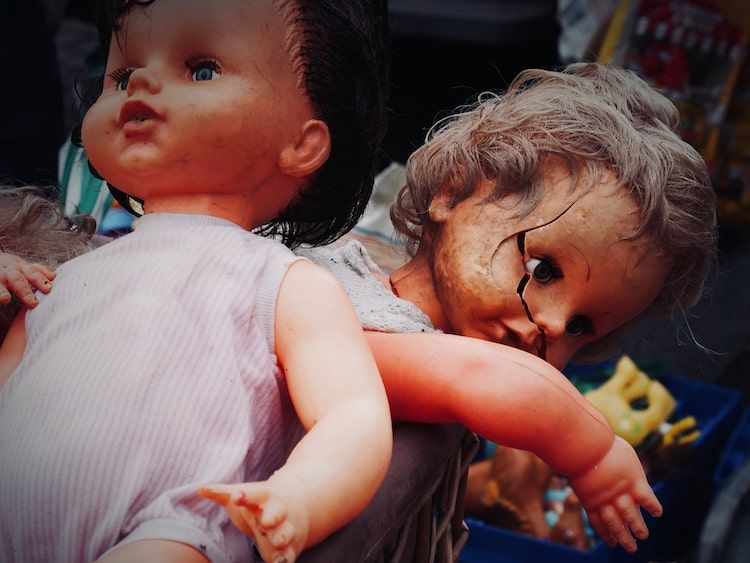 poupée ancienne, brocantes, vide-grenier, foire à tout - Photo : Antoine Fantin