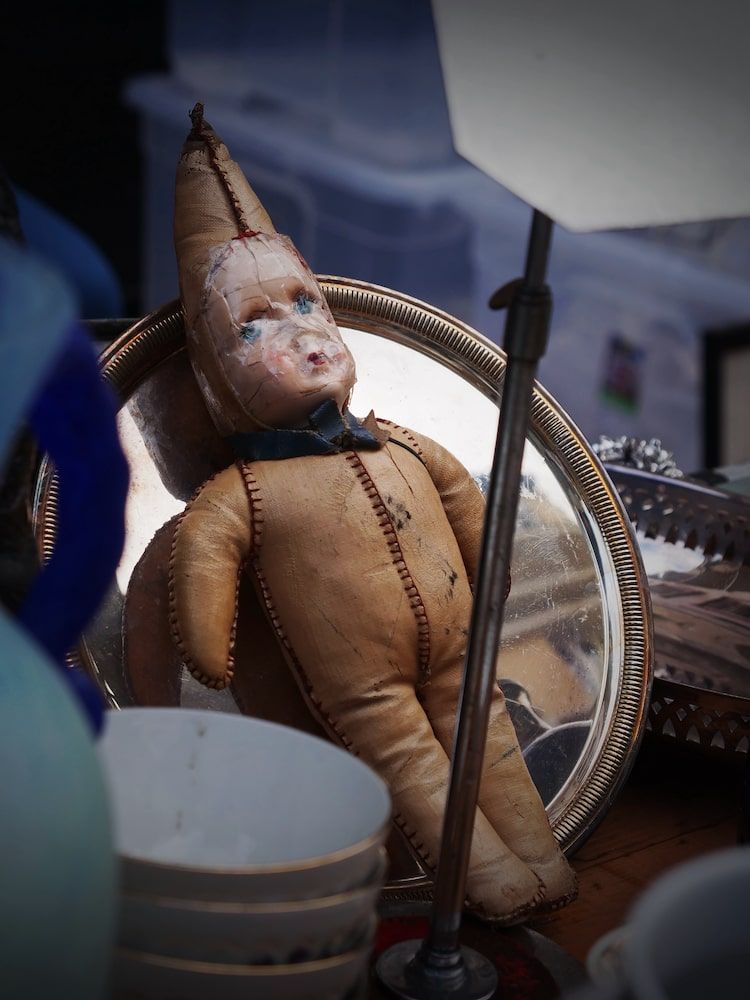 poupée ancienne, brocantes, vide-grenier, foire à tout - Photo : Antoine Fantin