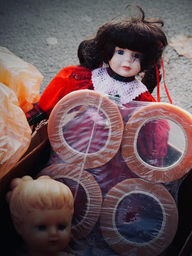 poupée ancienne, brocantes, vide-grenier, foire à tout - Photo : Antoine Fantin