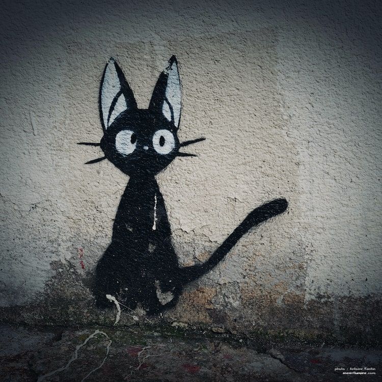 Street-art : souris des villes.